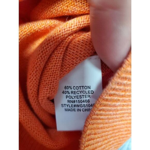 Market & Spruce NWT Sariah Orange Ombre Pullover Sweater Size XL‎ - Picture 4 of 4